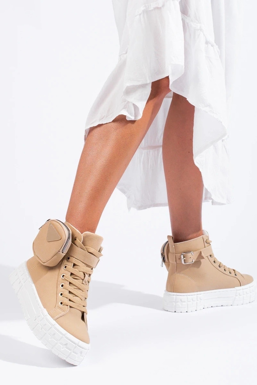 vrijetijdsschoenen met platform met...