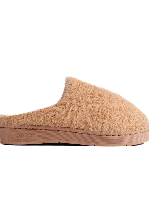 Instap slippers met bont voor vrouwen...