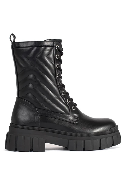 Bottes avec motif piqué