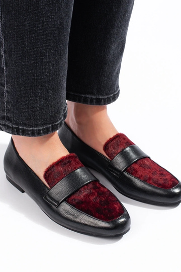damesschoenen met bont... 2