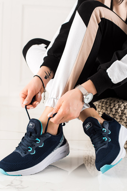 Sportieve damesschoenen met platform DK