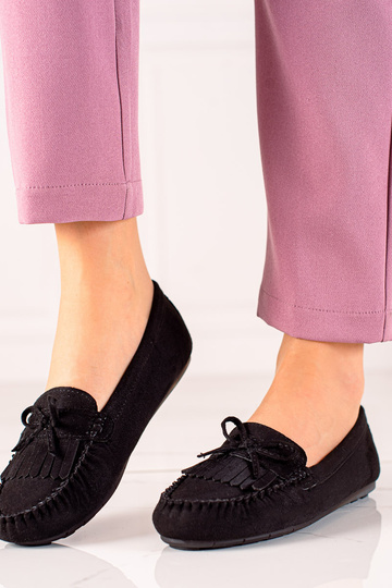 Shelovet mocassins met lint... 2