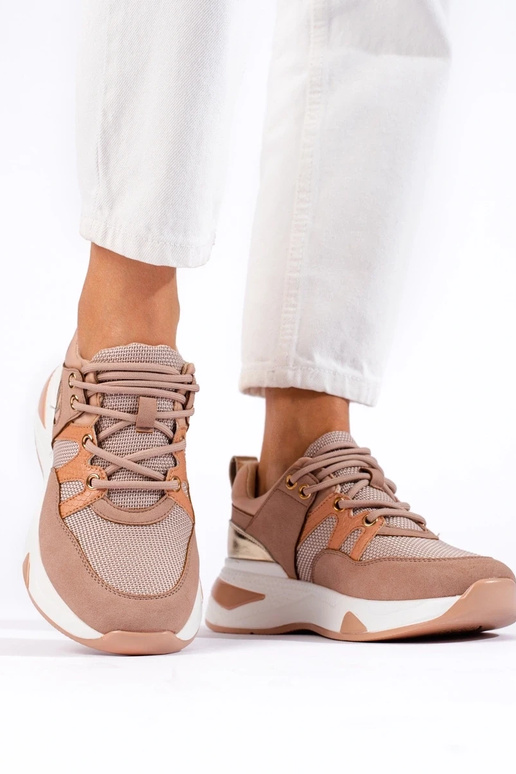 Sneakers model schoenen Vinceza roze...