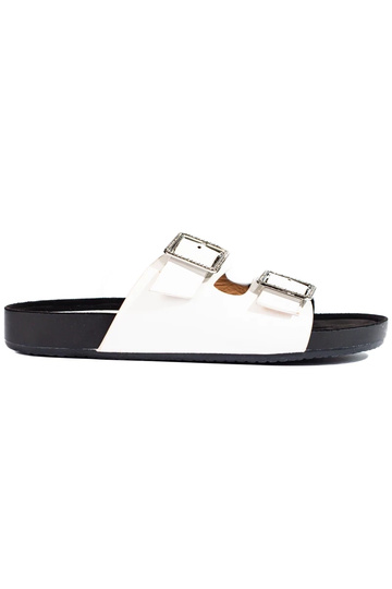 Witte pantoffels