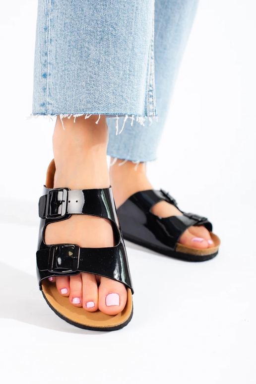 Chaussons Potocki couleur noir