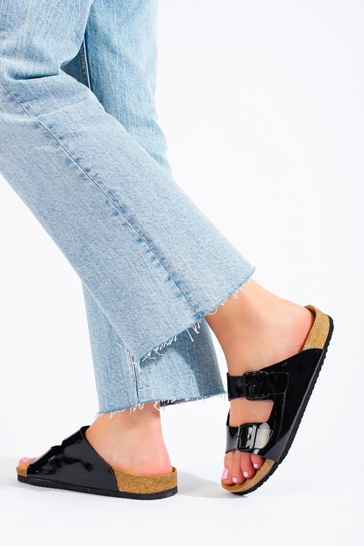 Chaussons Potocki couleur noir