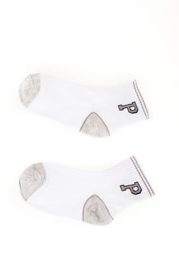 Socken Shelovet weiß grau 2