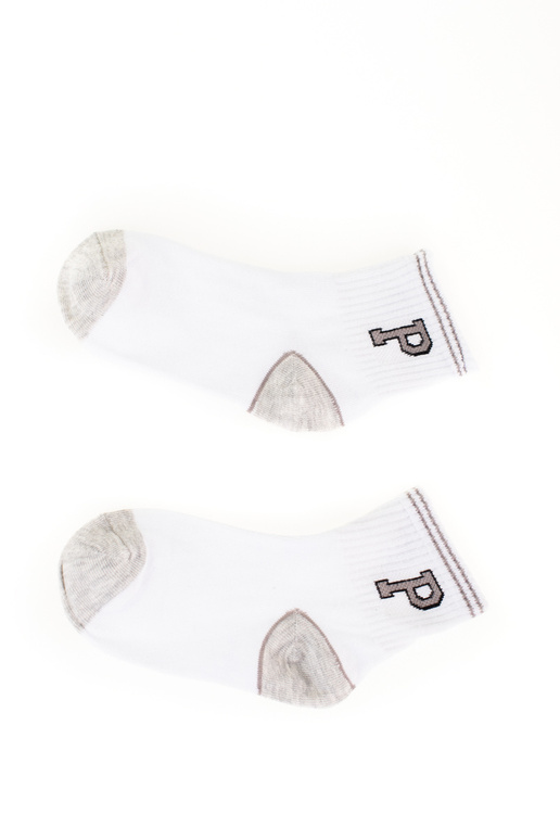 Chaussettes Shelovet couleur gris blanc Chaussettes Shelovet couleur gris blanc