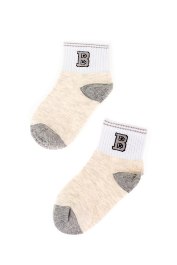 Shelovet beige sokken