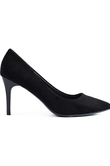 zwarte suède schoenen met...