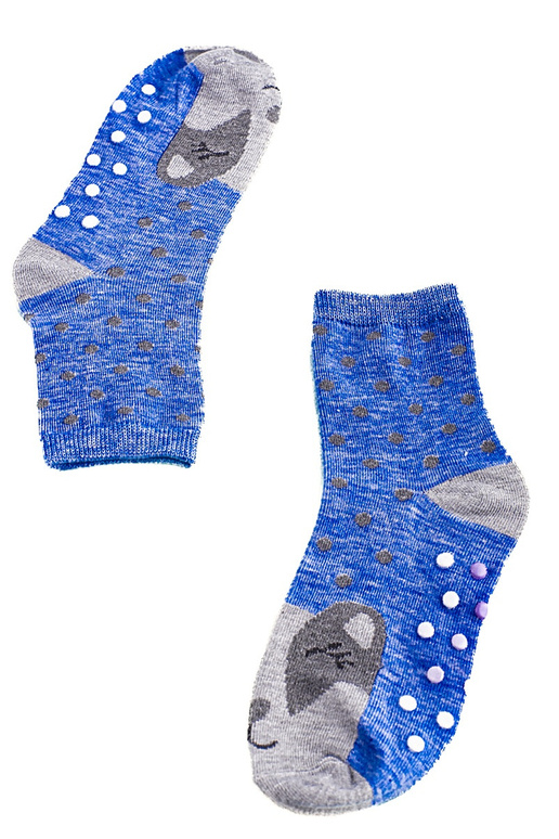 Chaussettes pour filles blaireaux bleus