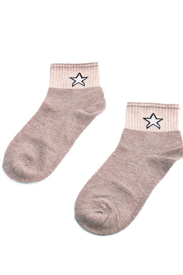 Chaussettes Shelovet beiges 2