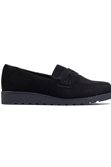 Bottines en daim noir d'un...