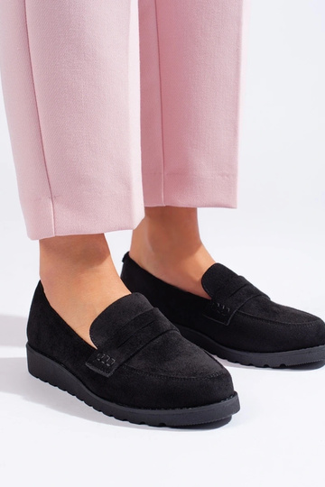 Bottines en daim noir d'un... 2