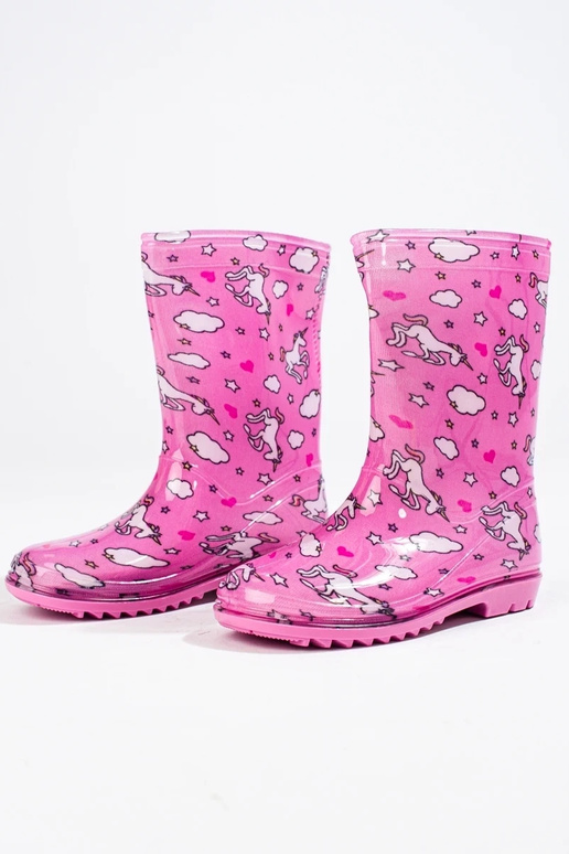 Rubberen kinderschoenen Shelovet roze...