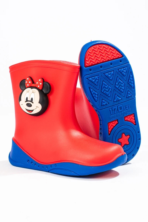 Rubberen schoenen Shelovet rode kleur Rubberen schoenen Shelovet rode kleur