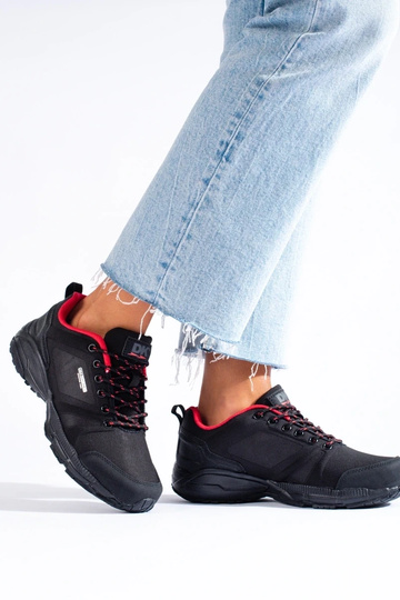 Trekkingschoenen DK zwart Rood 2