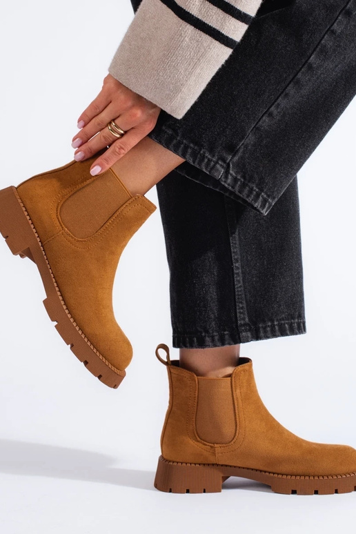 en daim Chaussures plates pour femmes... en daim Chaussures plates pour femmes...