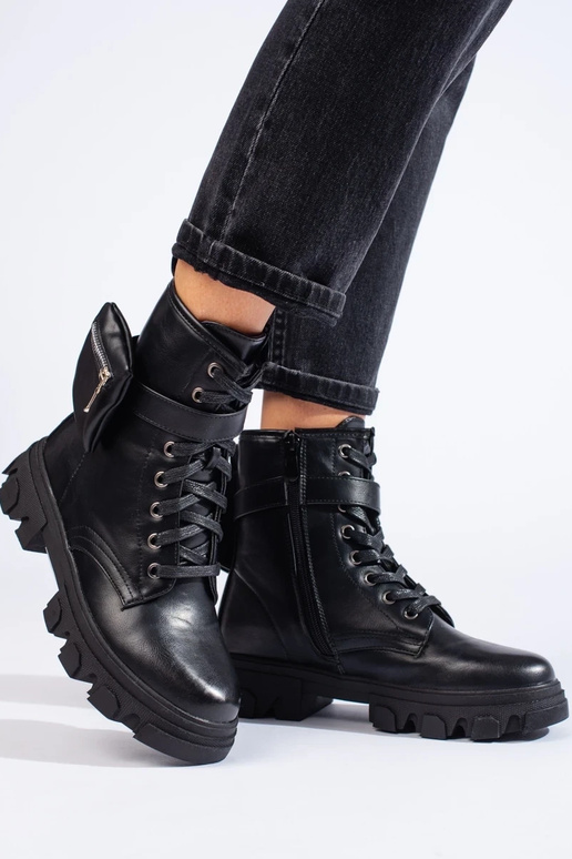 Bottes femme avec sangle