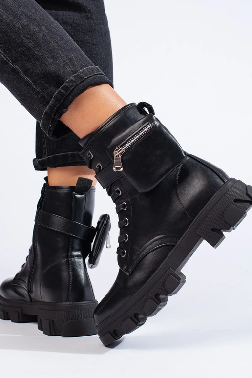 Bottes femme avec sangle