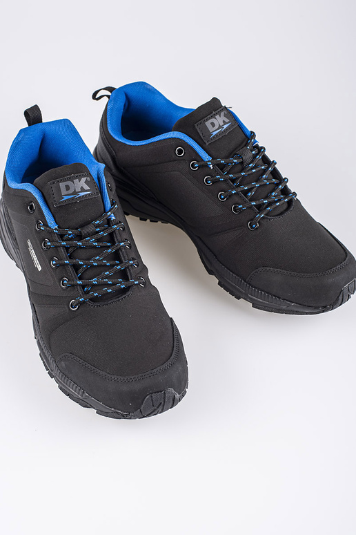 Heren wandelschoenen DK zwart-blauwe...