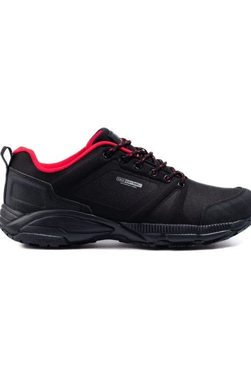 Herren-Wanderstiefel DK schwarz rot...