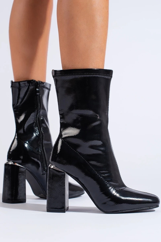 Bottes hautes pour femmes à talon en... Bottes hautes pour femmes à talon en...