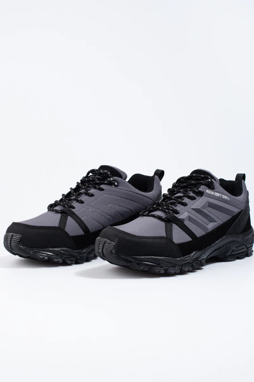 graue Herren-Trekkingschuhe DK Aqua...