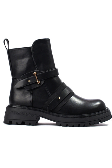 Bottines noires pour femmes...