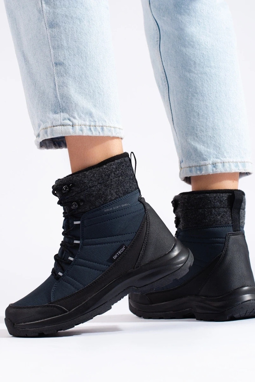 avec lacets Bottes de neige femme...