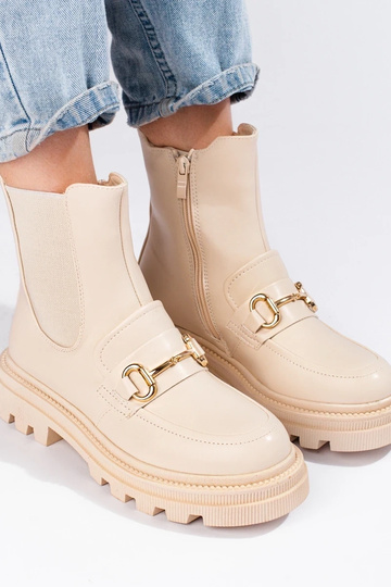 beige Chaussures femme à... 2