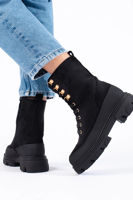 Bottines à plateforme pour femmes de... Bottines à plateforme pour femmes de...