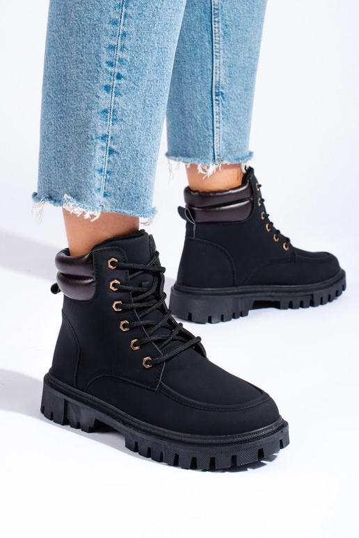 bottes noires bottes noires