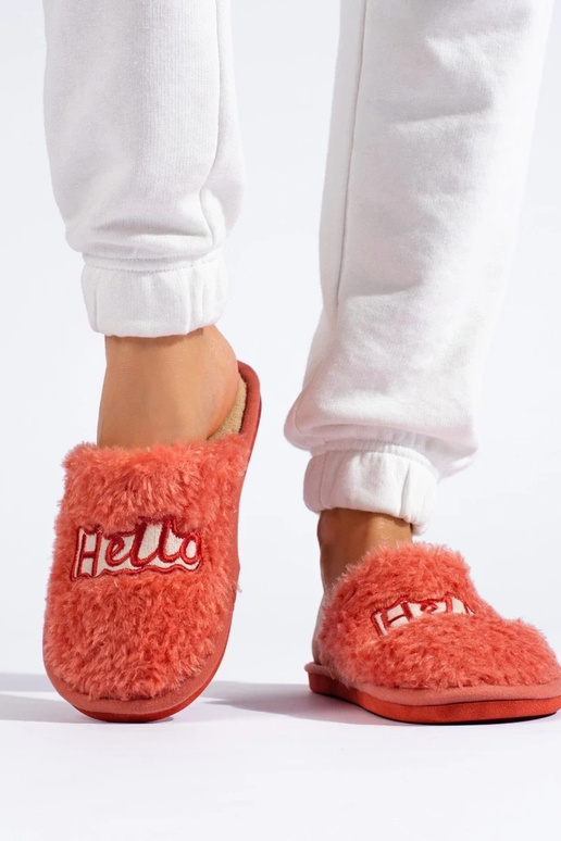 Chaussons Shelovet couleur orange