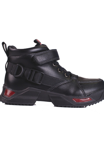 Bottes noires pour garçons