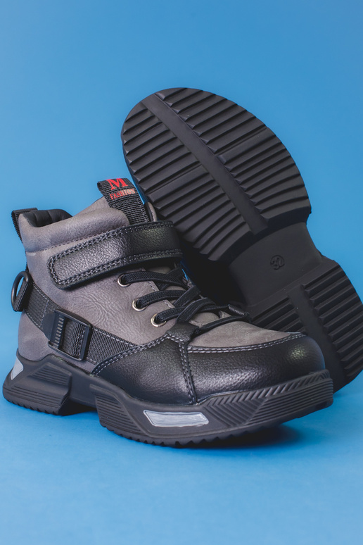 Stiefel für Jungen in grauer Farbe Stiefel für Jungen in grauer Farbe