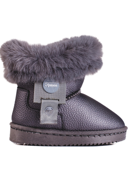 grijze snowboots voor meisjes met bont grijze snowboots voor meisjes met bont