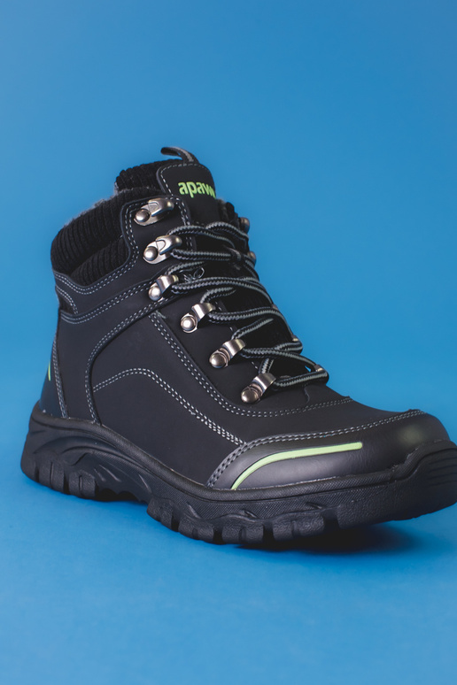 schwarze Trekkingschuhe für Jungen schwarze Trekkingschuhe für Jungen