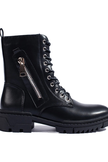 bottes femme noires Potocki