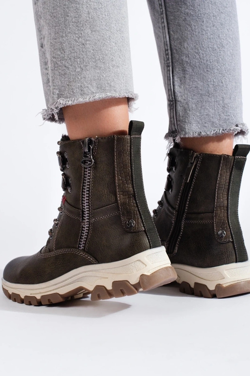 bottines à lacets avec fermeture... bottines à lacets avec fermeture...