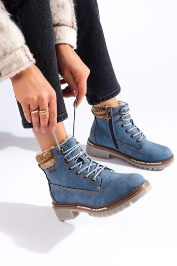 Schuhe für Damen blau aus... 2