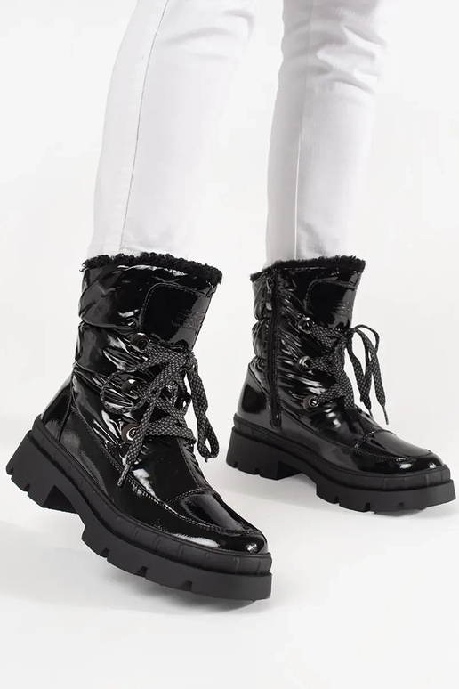 Warme dames snowboots met bontvoering... Warme dames snowboots met bontvoering...