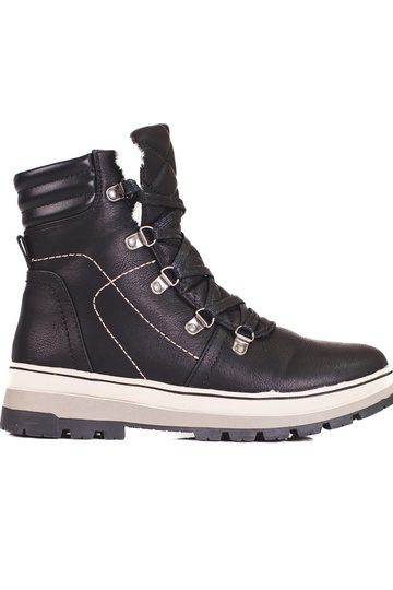 schwarze Damenschuhe mit...