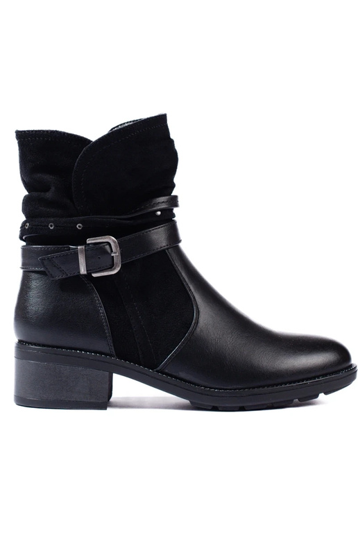 Damenstiefel mit Zierband