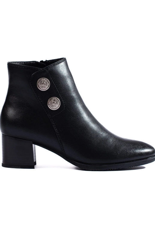 Klassieke zwarte damesschoenen met hak