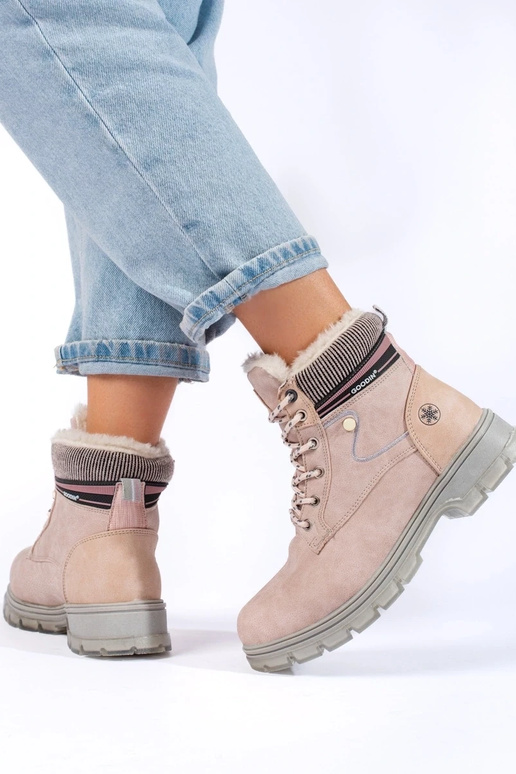 verwarmde damesschoenen beige kleur verwarmde damesschoenen beige kleur