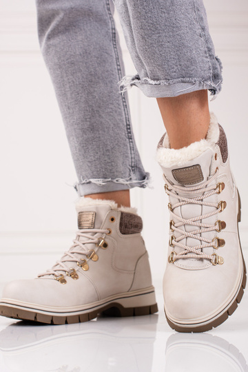 Zandkleurige enkellaarsjes... 2