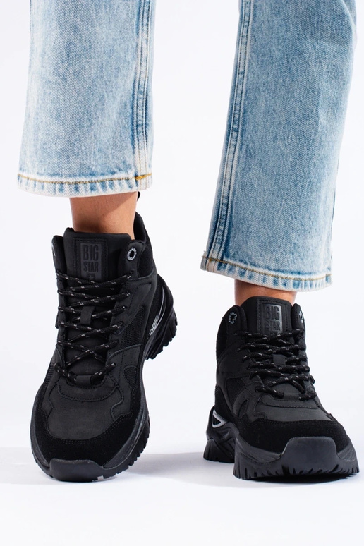 chaussures femmes noir Big star KK274356 chaussures femmes noir Big star KK274356