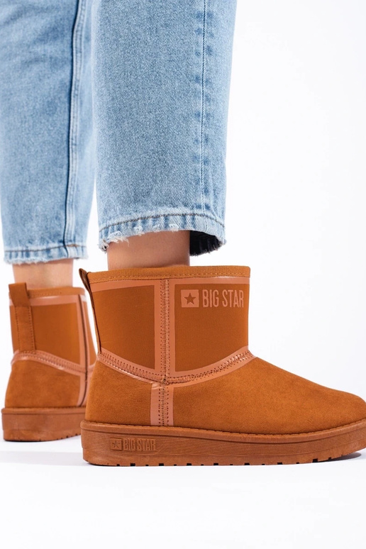 braune Damen-Schneestiefel BIG STAR...