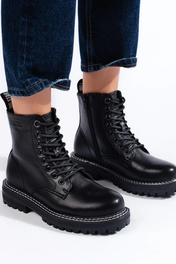 Damenstiefel in schwarzer... 2